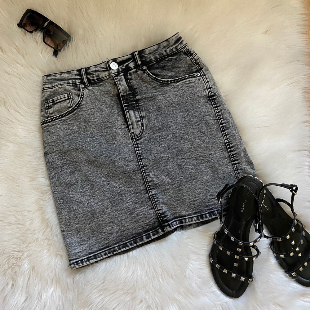 Denim Zara Skirt